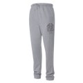 MLB NEW YORK YANKEES NEUTRAL MEN'S  FLC SWEATPANT (DARK HEATHER GRAY)