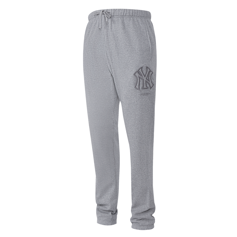 MLB NEW YORK YANKEES NEUTRAL MEN'S  FLC SWEATPANT (DARK HEATHER GRAY)
