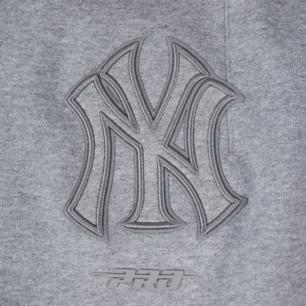 MLB NEW YORK YANKEES NEUTRAL MEN'S  FLC SWEATPANT (DARK HEATHER GRAY)
