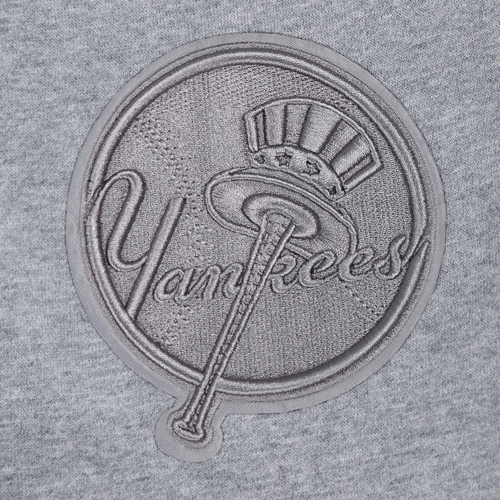 MLB NEW YORK YANKEES NEUTRAL MEN'S  FLC SWEATPANT (DARK HEATHER GRAY)