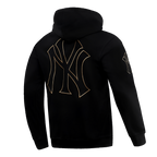 MLB NEW YORK YANKEES BLACK & GOLD MEN'S DK PO HOODIE (BLACK)