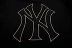 MLB NEW YORK YANKEES BLACK & GOLD MEN'S DK PO HOODIE (BLACK)
