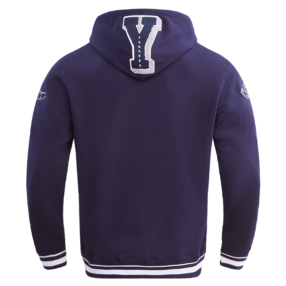 MLB NEW YORK YANKEES MASH UP CHANDAIL À CAPUCHON EN MOLLETON CÔTELÉ POUR HOMME (MARINE MINUIT)