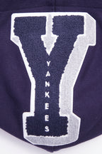MLB NEW YORK YANKEES MASH UP CHANDAIL À CAPUCHON EN MOLLETON CÔTELÉ POUR HOMME (MARINE MINUIT)