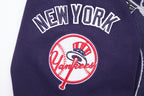 MLB NEW YORK YANKEES MASH UP CHANDAIL À CAPUCHON EN MOLLETON CÔTELÉ POUR HOMME (MARINE MINUIT)