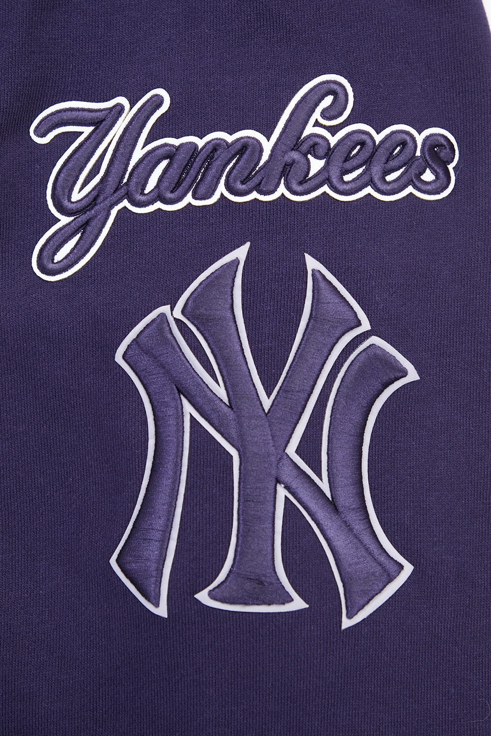 MLB NEW YORK YANKEES MASH UP CHANDAIL À CAPUCHON EN MOLLETON CÔTELÉ POUR HOMME (MARINE MINUIT)