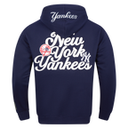MLB NEW YORK YANKEES SOUVENIR MEN'S FLC PO HOODIE (MIDNIGHT NAVY)