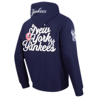 MLB NEW YORK YANKEES SOUVENIR MEN'S FLC PO HOODIE (MIDNIGHT NAVY)