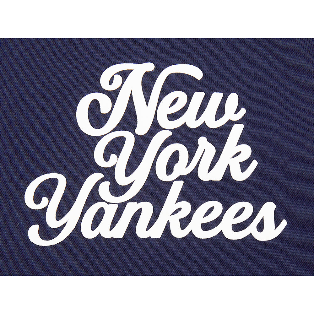 MLB NEW YORK YANKEES SOUVENIR MEN'S FLC PO HOODIE (MIDNIGHT NAVY)