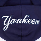 MLB NEW YORK YANKEES SUGAR SKULL MEN'S FLC PO HOODIE (MIDNIGHT NAVY)