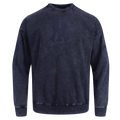 MLB NEW YORK YANKEES WASHED CLASSIC MEN'S CREWNECK SWEATSHIRT (WASHED MIDNIGHT NAVY)