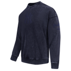MLB NEW YORK YANKEES WASHED CLASSIC MEN'S CREWNECK SWEATSHIRT (WASHED MIDNIGHT NAVY)