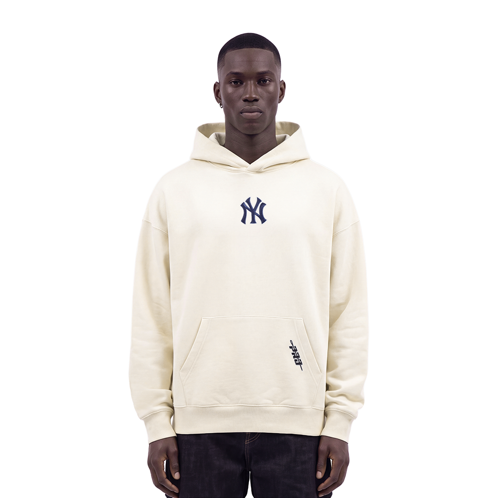 MLB NEW YORK YANKEES CLASSIC ICON CHANDAIL À CAPUCHON POUR HOMME (COQUILLE D'ŒUF)