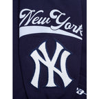 MLB NEW YORK YANKEES LIVING LARGE CHANDAIL À CAPUCHON EN MOLLETON À ÉPAULES TOMBANTES POUR HOMME (MARINE MINUIT)