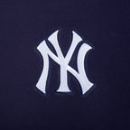 MLB NEW YORK YANKEES LIVING LARGE CHANDAIL À CAPUCHON EN MOLLETON À ÉPAULES TOMBANTES POUR HOMME (MARINE MINUIT)