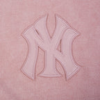 MLB NEW YORK YANKEES WASHED CLASSIC CHANDAIL OUATÉ À COL ROND POUR HOMME (MAUVE DÉLAVÉ)