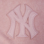 MLB NEW YORK YANKEES WASHED CLASSIC MEN'S PULLOVER HOODIE (WASHED MAUVE)