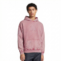 MLB NEW YORK YANKEES WASHED CLASSIC MEN'S PULLOVER HOODIE (WASHED MAUVE)