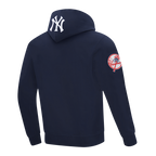 MLB NEW YORK YANKEES CITY ARCH CHANDAIL À CAPUCHON EN MOLLETON POUR HOMME (MARINE MINUIT)