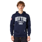 MLB NEW YORK YANKEES CITY ARCH CHANDAIL À CAPUCHON EN MOLLETON POUR HOMME (MARINE MINUIT)