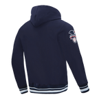MLB NEW YORK YANKEES LETTERMAN CHANDAIL À CAPUCHON POUR HOMME (MARINE MINUIT)