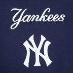 MLB NEW YORK YANKEES WINGSPAN MEN'S DROP SHOULDER FLC CREWNECK V2 (MIDNIGHT NAVY)