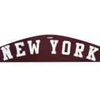 MLB NEW YORK YANKEES WINGSPAN CHANDAIL À COL ROND EN MOLLETON À ÉPAULES TOMBANTES V2 POUR HOMME (LIE-DE-VIN)