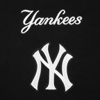 MLB NEW YORK YANKEES WINGSPAN CHANDAIL À CAPUCHON EN MOLLETON À ÉPAULES TOMBANTES V2 POUR HOMME (NOIR)