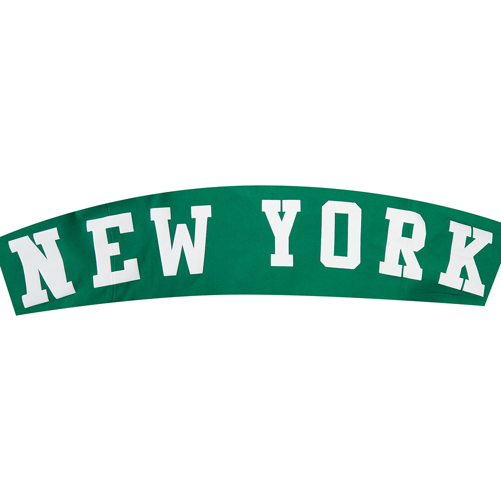 MLB NEW YORK YANKEES WINGSPAN CHANDAIL À CAPUCHON EN MOLLETON À ÉPAULES TOMBANTES V2 POUR HOMME (VERT KELLY)