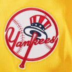 MLB NEW YORK YANKEES WINGSPAN MEN'S DROP SHOULDER FLC PO HOODIE V2 (YELLOW)
