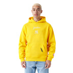 MLB NEW YORK YANKEES WINGSPAN MEN'S DROP SHOULDER FLC PO HOODIE V2 (YELLOW)