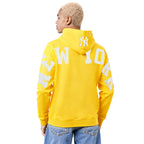 MLB NEW YORK YANKEES WINGSPAN MEN'S DROP SHOULDER FLC PO HOODIE V2 (YELLOW)