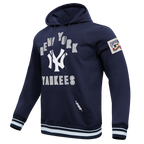 MLB NEW YORK YANKEES ON TOP MEN'S PULL OVER HOODIE (MIDNIGHT NAVY)