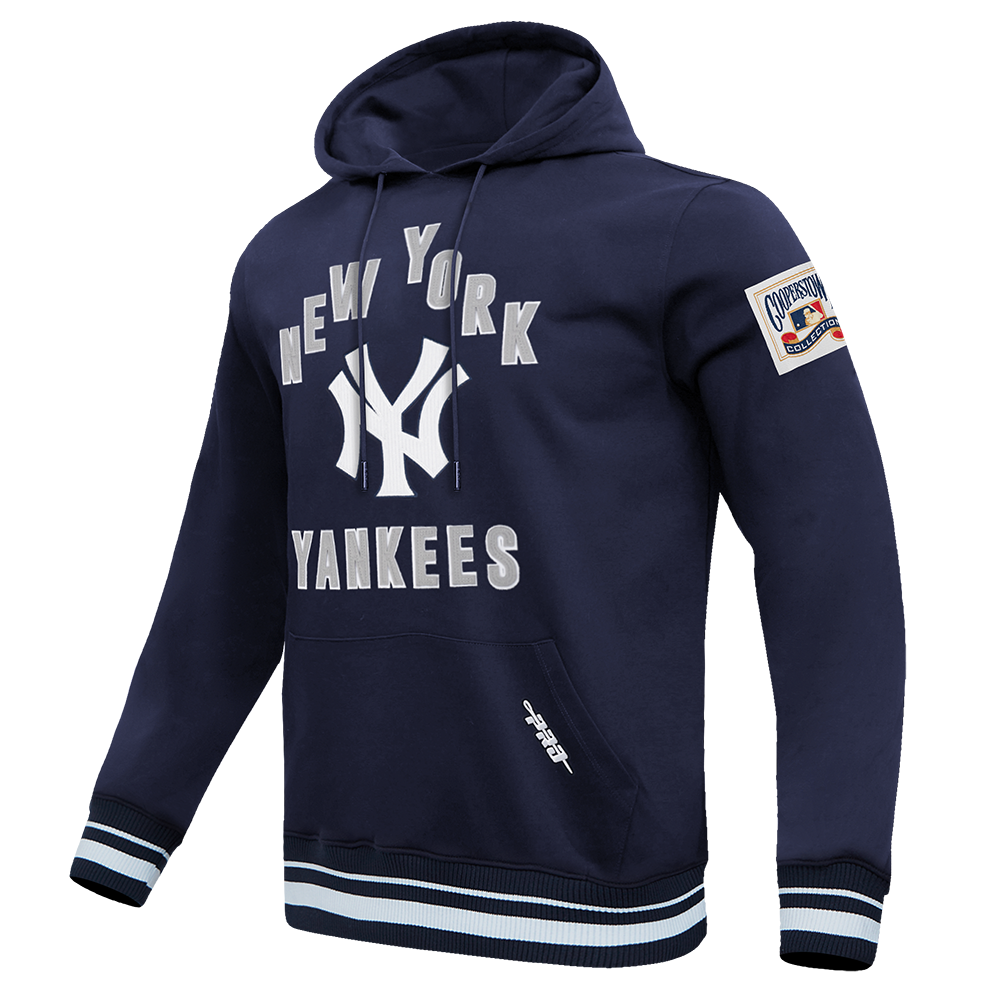 MLB NEW YORK YANKEES ON TOP MEN'S PULL OVER HOODIE (MIDNIGHT NAVY)