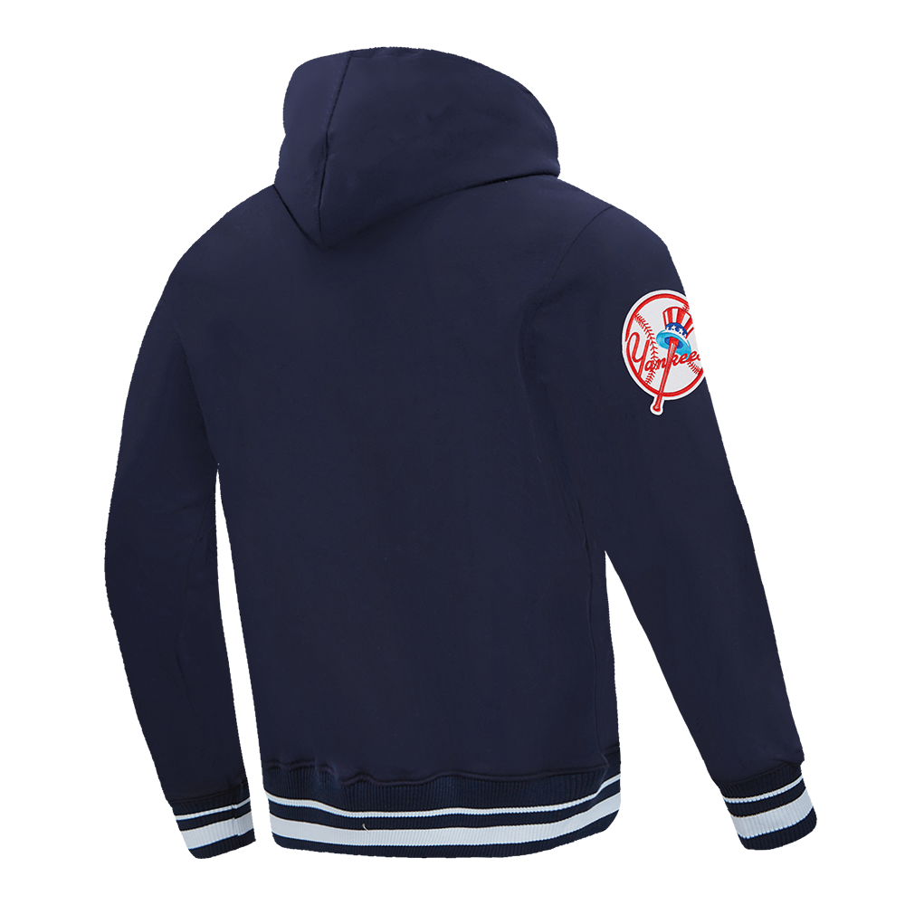 MLB NEW YORK YANKEES ON TOP MEN'S PULL OVER HOODIE (MIDNIGHT NAVY)