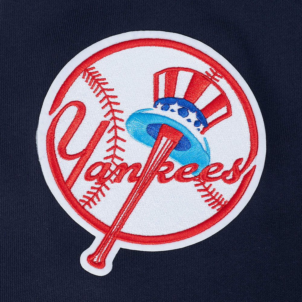 MLB NEW YORK YANKEES ON TOP MEN'S PULL OVER HOODIE (MIDNIGHT NAVY)