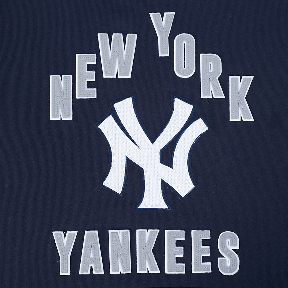 MLB NEW YORK YANKEES ON TOP MEN'S PULL OVER HOODIE (MIDNIGHT NAVY)