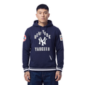 MLB NEW YORK YANKEES ON TOP MEN'S PULL OVER HOODIE (MIDNIGHT NAVY)