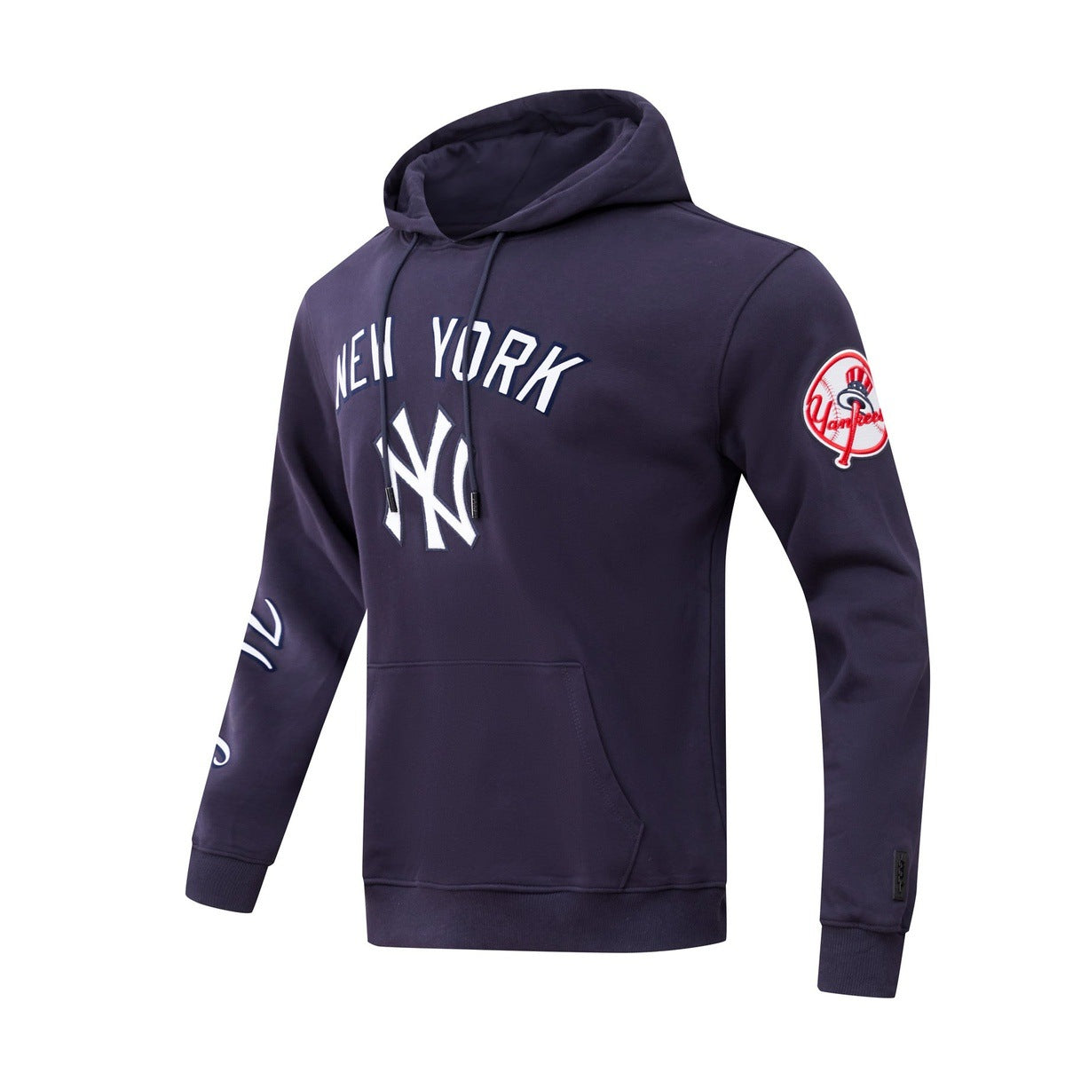 MLB NEW YORK YANKEES CLASSIC MEN'S PULLOVER HOODIE (MIDNIGHT NAVY)