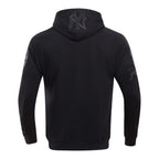 MLB NEW YORK YANKEES TRIPLE BLACK CHANDAIL À CAPUCHON LOGO POUR HOMME (NOIR)
