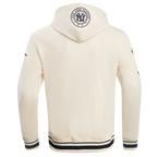 MLB NEW YORK YANKEES RETRO CLASSIC MEN'S PULLOVER HOODIE (EGGSHELL/ MIDNIGHT NAVY)