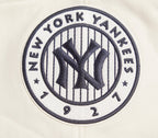 MLB NEW YORK YANKEES RETRO CLASSIC MEN'S PULLOVER HOODIE (EGGSHELL/ MIDNIGHT NAVY)