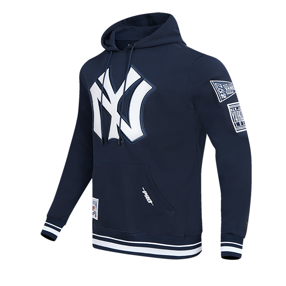 MLB NEW YORK YANKEES RETRO CLASSIC MEN'S PULLOVER HOODIE (MIDNIGHT NAVY)