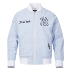 MLB NEW YORK YANKEES COUNTRY CLUB BLOUSON EN SEERSUCKER POUR HOMME (BLEU SEERSUCKER)
