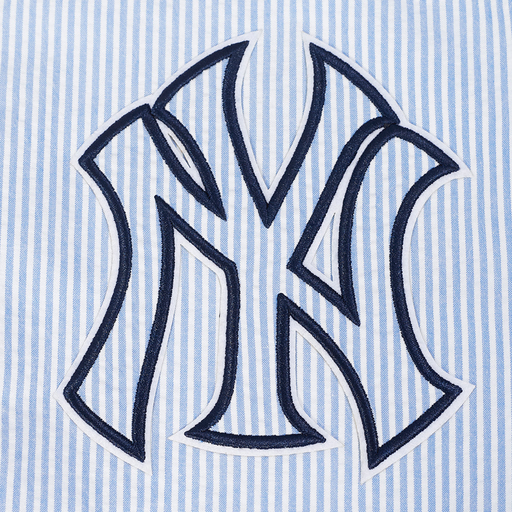 MLB NEW YORK YANKEES COUNTRY CLUB BLOUSON EN SEERSUCKER POUR HOMME (BLEU SEERSUCKER)