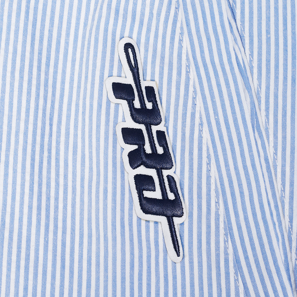 MLB NEW YORK YANKEES COUNTRY CLUB BLOUSON EN SEERSUCKER POUR HOMME (BLEU SEERSUCKER)