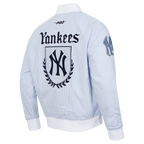 MLB NEW YORK YANKEES COUNTRY CLUB BLOUSON EN SEERSUCKER POUR HOMME (BLEU SEERSUCKER)
