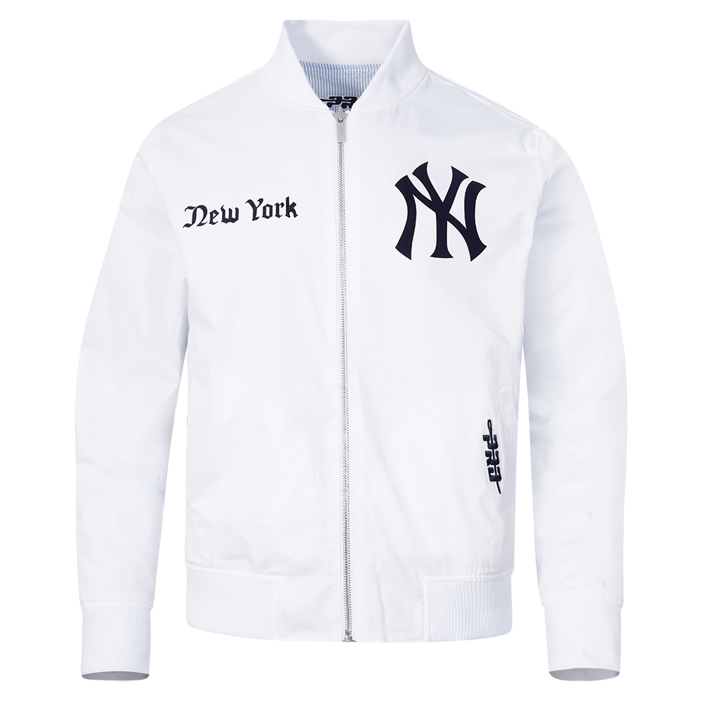 MLB NEW YORK YANKEES COUNTRY CLUB BLOUSON EN SEERSUCKER POUR HOMME (BLEU SEERSUCKER)