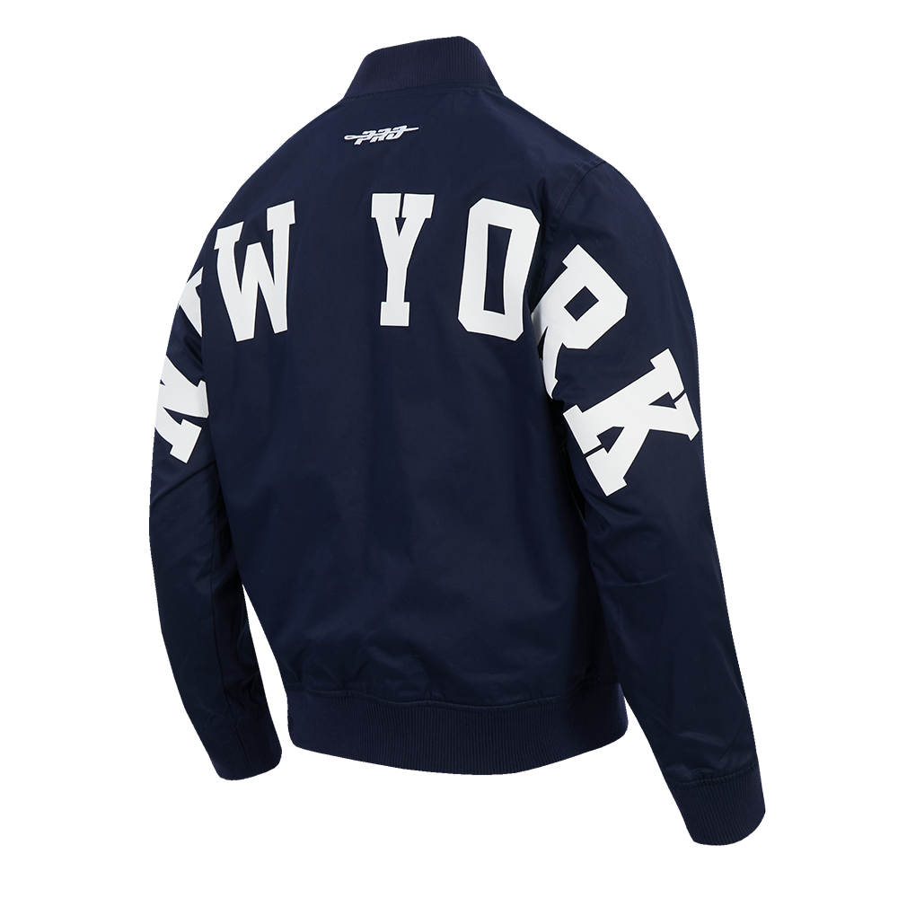 MLB NEW YORK YANKEES WINGSPAN BLOUSON EN SERGÉ V2 POUR HOMME (MARINE MINUIT)