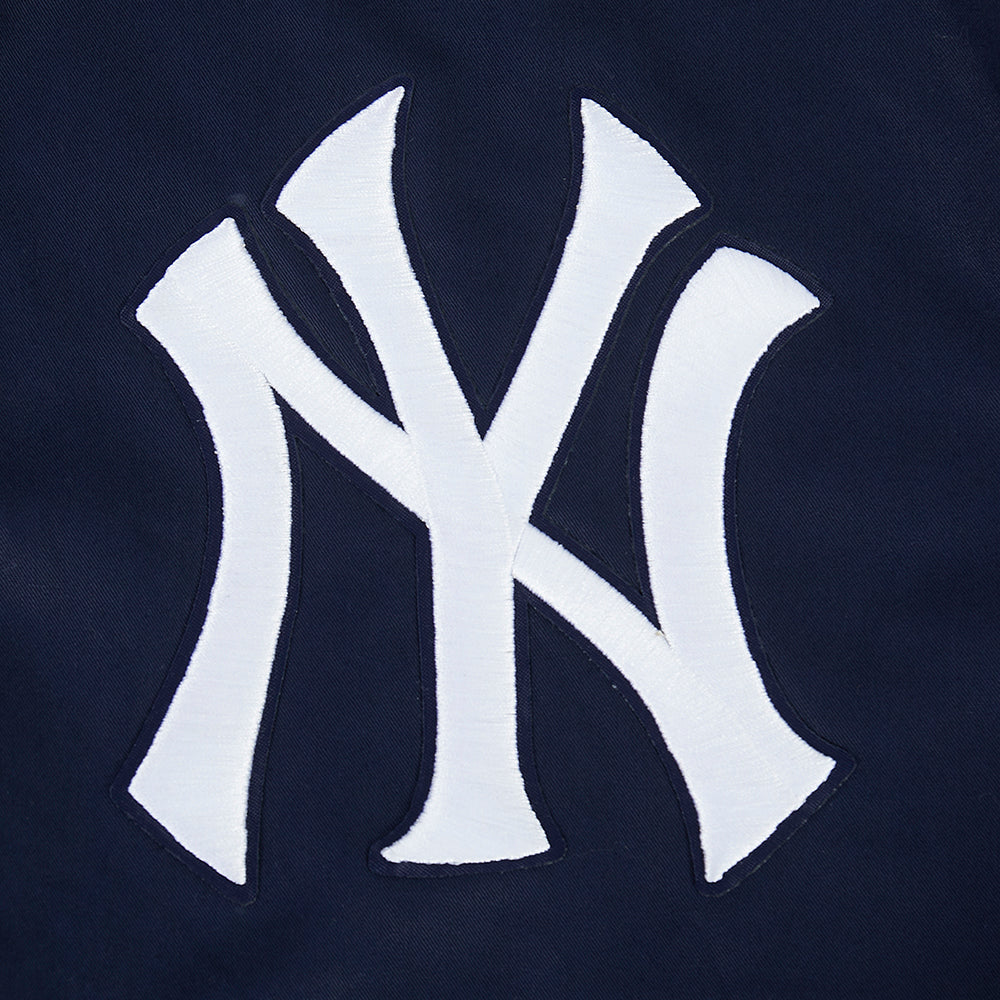 MLB NEW YORK YANKEES WINGSPAN BLOUSON EN SERGÉ V2 POUR HOMME (MARINE MINUIT)